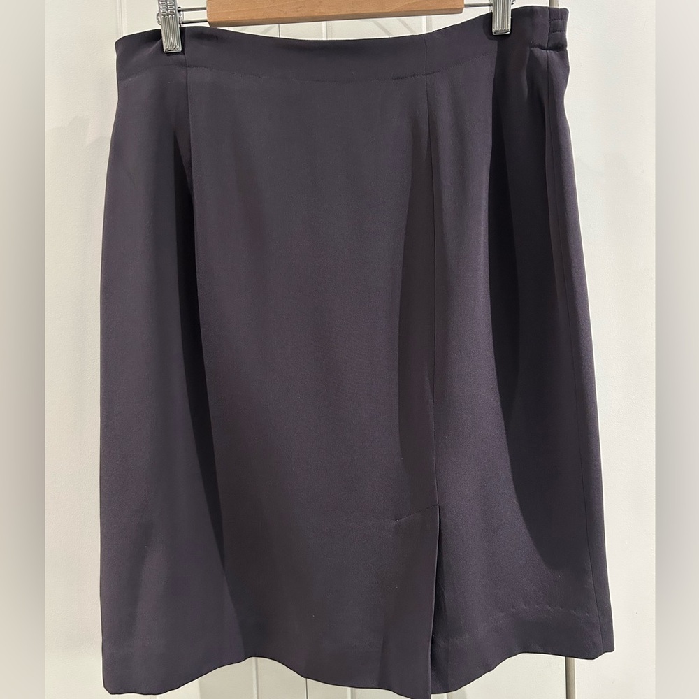 Evan Picone silk skirt